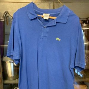 Lacoste blue polo 6